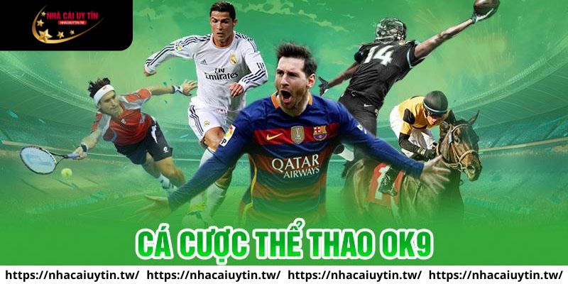 Cá cược thể thao là một trong những thế mạnh của trang OK9