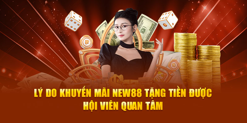 Lý do khuyến mãi New88 tặng tiền được hội viên quan tâm